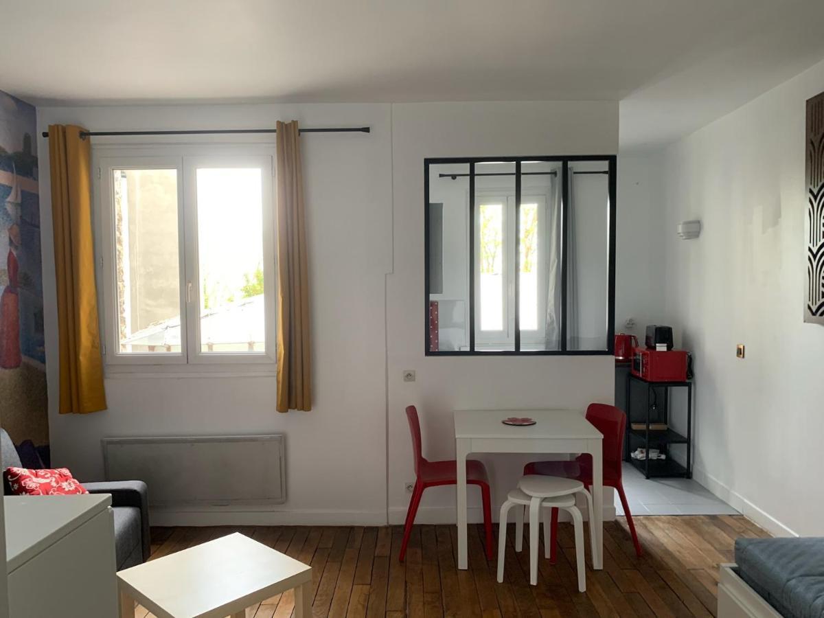 Studio Perfect For 2 Adults And 1 Kid, And Up To 2 Kids - Jourdain 20E, 25Mn To Louvre Via Line M11 Paris Luaran gambar
