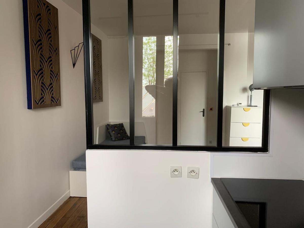 Studio Perfect For 2 Adults And 1 Kid, And Up To 2 Kids - Jourdain 20E, 25Mn To Louvre Via Line M11 Paris Luaran gambar